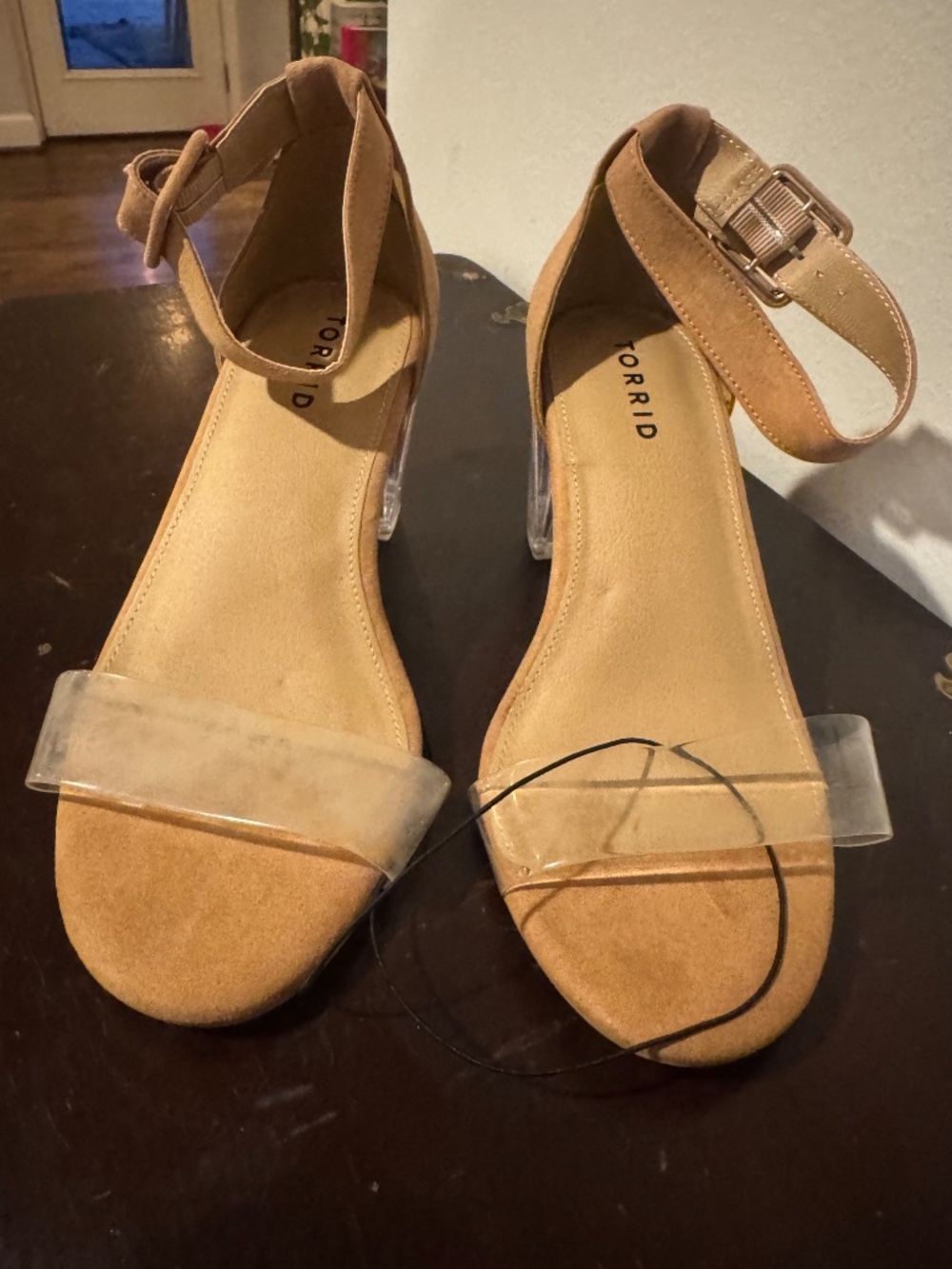 Translucent Block Heel (WW) - Picture 3 of 6